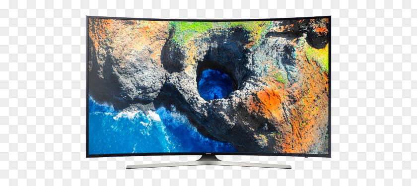 Samsung 4K Resolution Ultra-high-definition Television Smart TV PNG