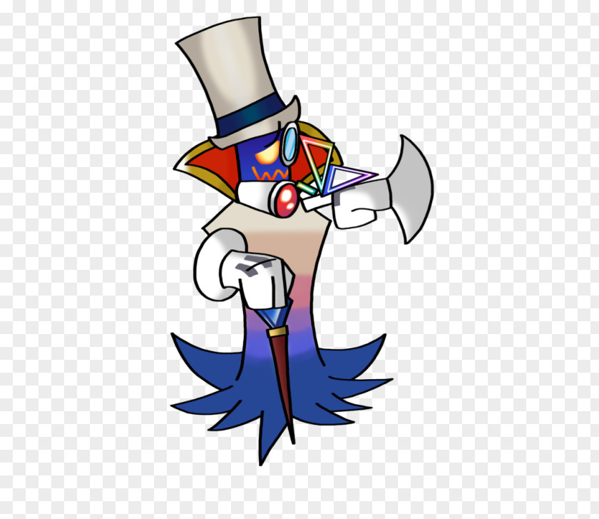 Super Paper Mario Count Bleck Art PNG