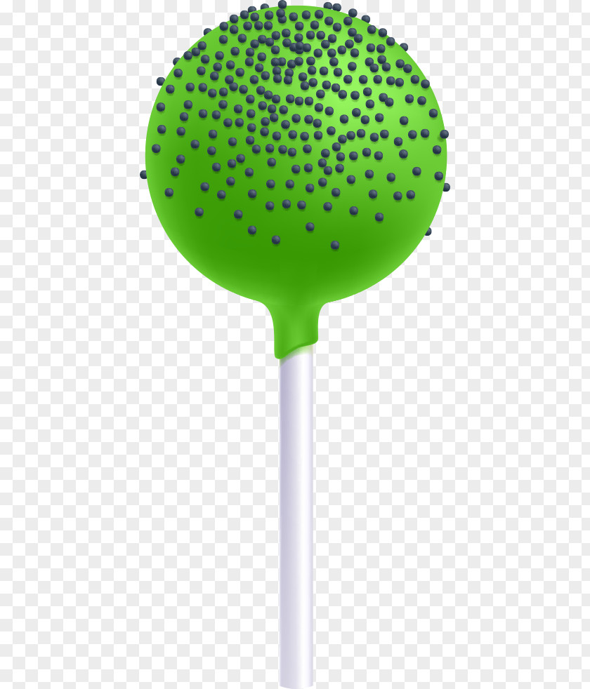 Vector Green Lollipop Cake Balls Cotton Candy Pop PNG