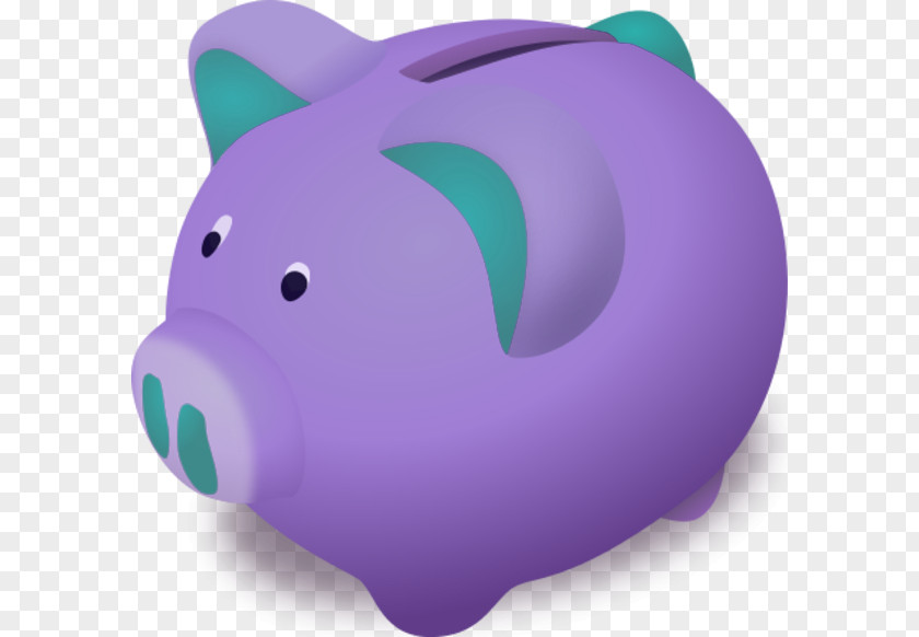 Banking Cliparts-Vector Piggy Bank Clip Art PNG
