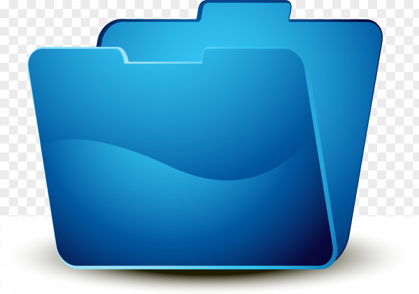 Blue Simplified Mail Folder Download Green Wallpaper PNG