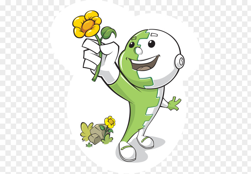 Frog Cartoon Plant Stem Clip Art PNG