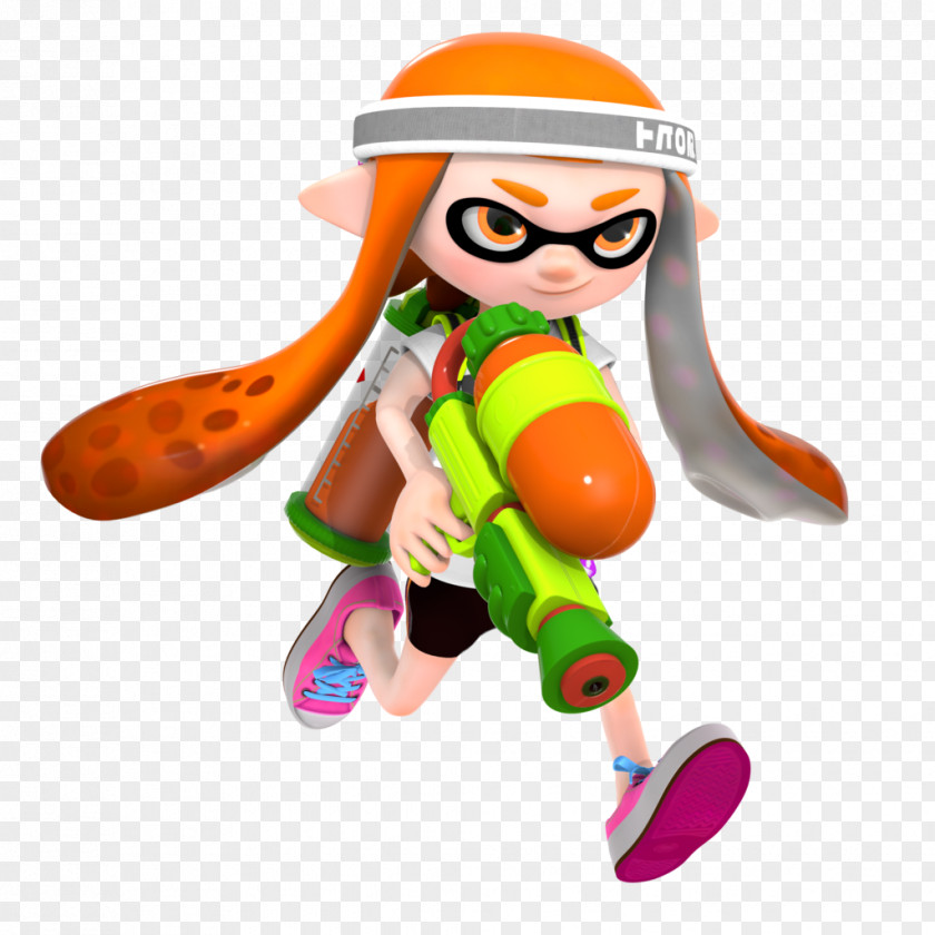 Ink Style Material Splatoon 2 Female Boy PNG