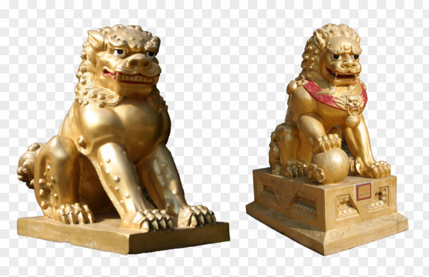 Lion Sculpture Statue Clip Art PNG