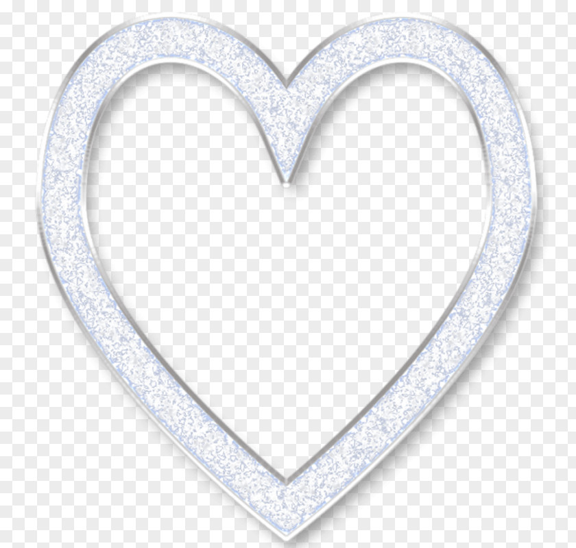Love Frame Heart Necklace Cartoon PNG