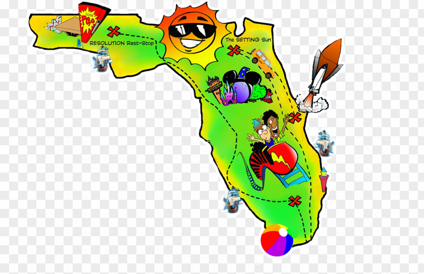 Old Florida Clip Art Openclipart Free Content Image PNG