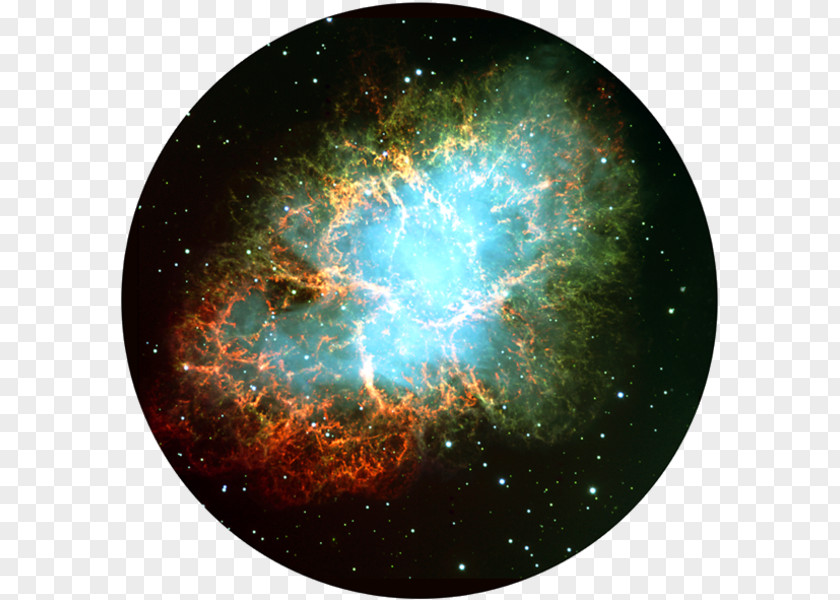 Taurus Crab Nebula Pulsar Wind PNG