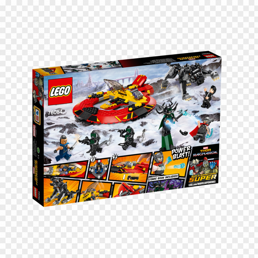 Thor Lego Marvel Super Heroes Fenris Wolf Hulk Hela PNG