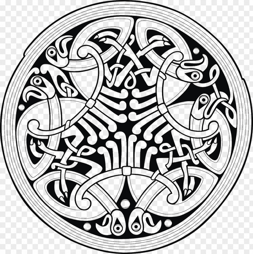 Mehndi Celtic Knot Ornament Art PNG