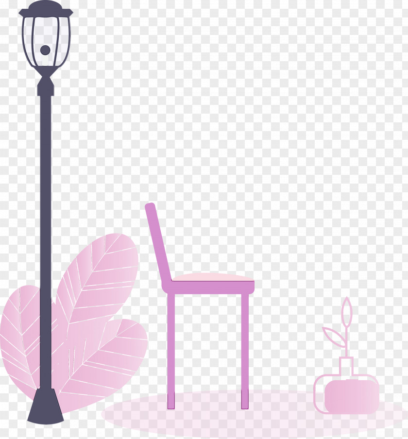 Pink Magenta Furniture Table PNG