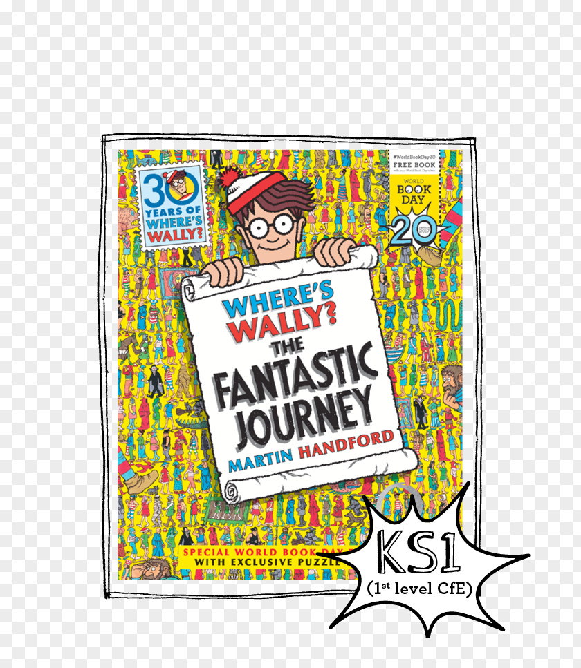 Book Where's Wally? The Fantastic Journey Incredible Paper Chase Wonder Wally Now? PNG