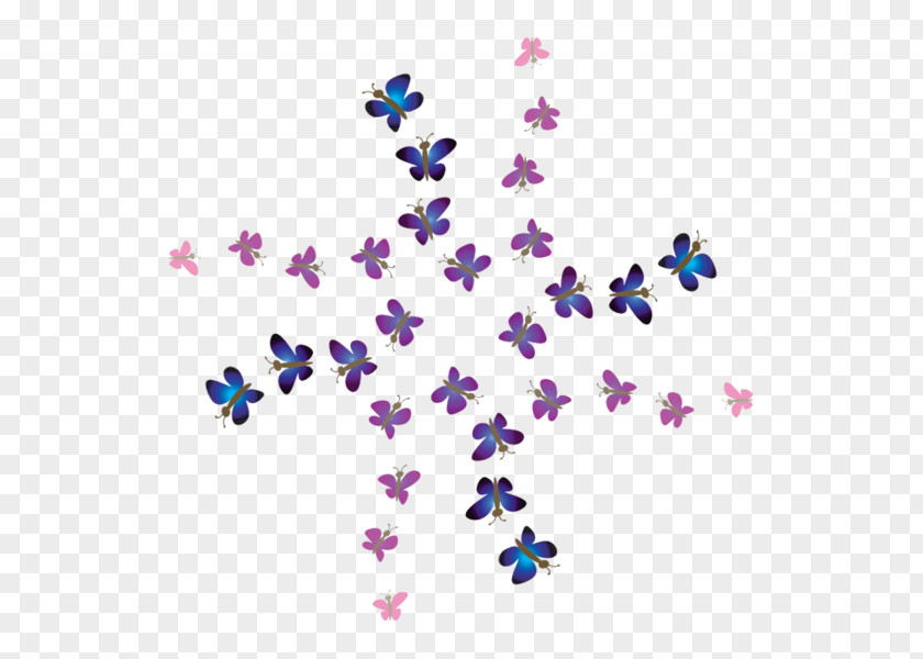 Butterfly Line Point Clip Art PNG
