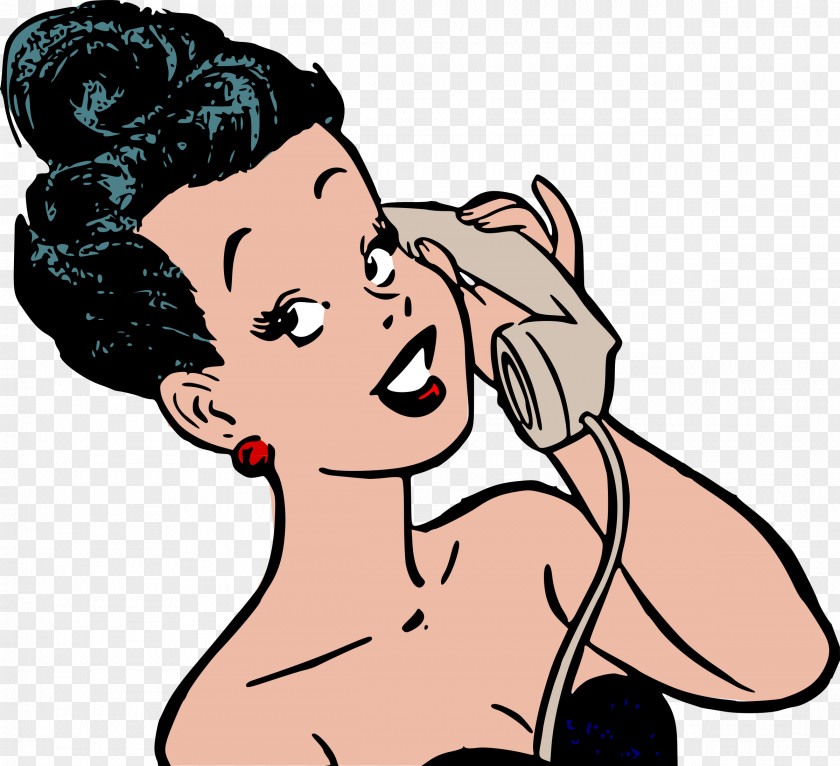Gossip Mobile Phones Telephone Woman Clip Art PNG