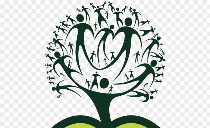 Family Reunion Tree Genealogy Clip Art PNG