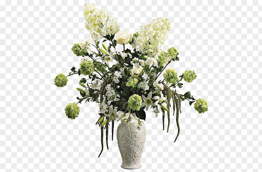 Flower Bouquet Vase Cut Flowers Birthday PNG