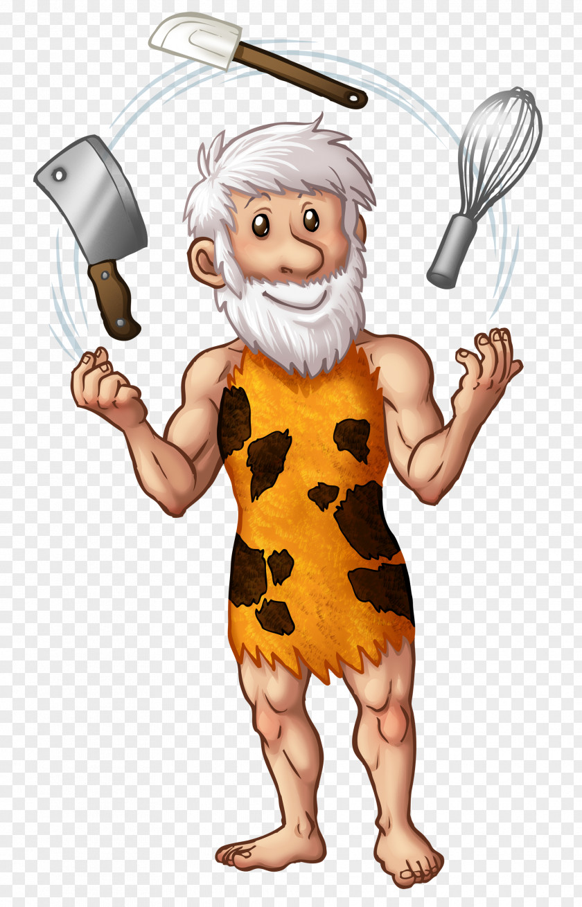 Juggling Coffee Paleolithic Diet Food Caveman Meal PNG