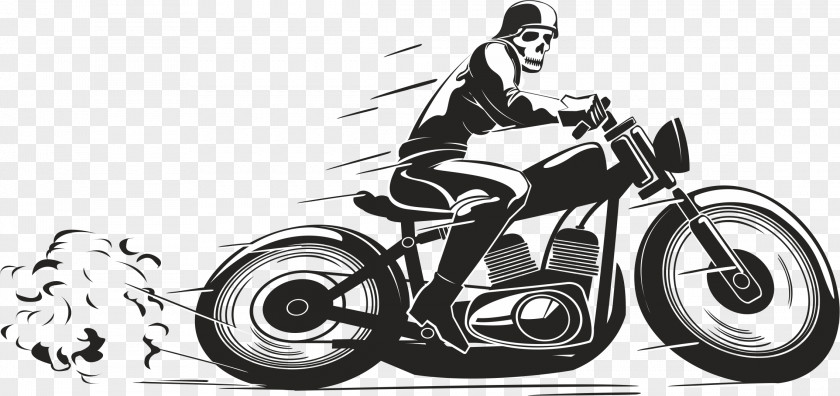 Motorcycle Scooter Sticker Decal PNG