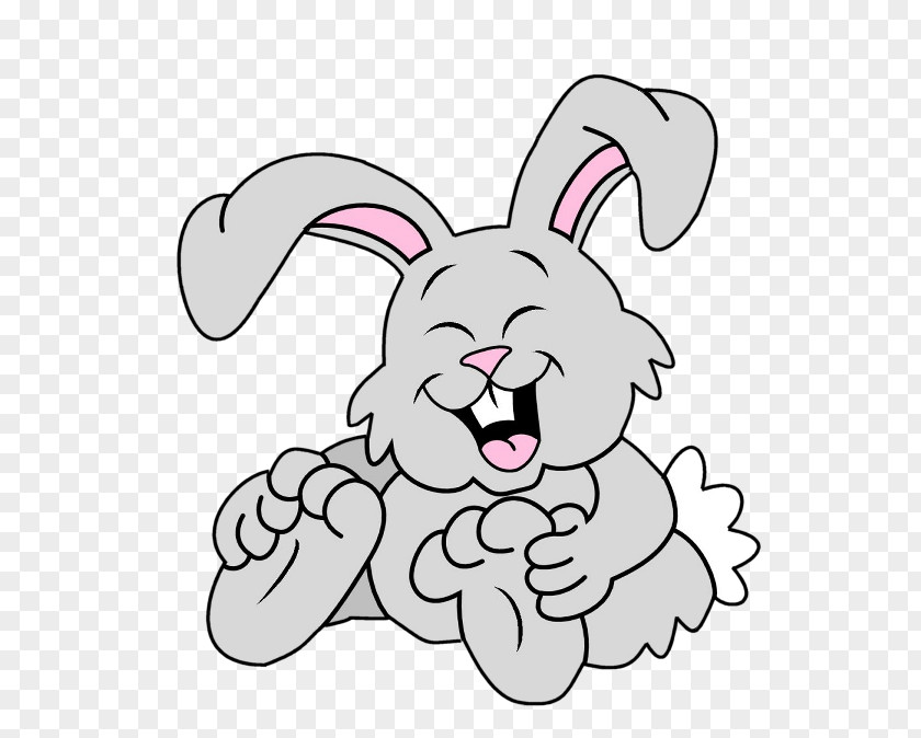 Rabbit Cartoon Animated Film Laughter Easter Bunny PNG