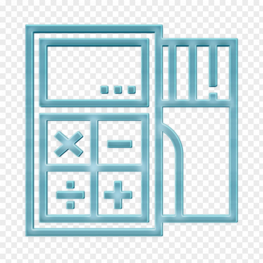 Rectangle Customer Accounting Icon Analytics Asset PNG