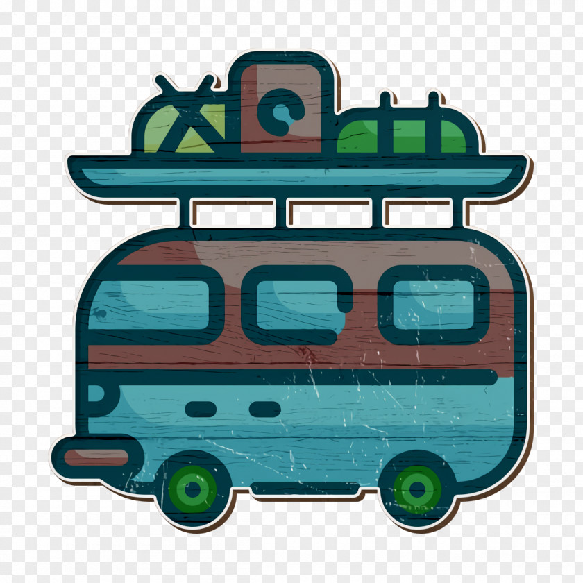Travel Icon Camper Van PNG