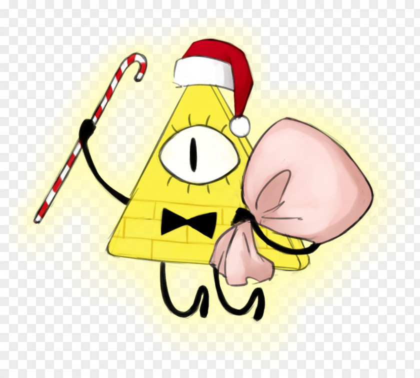 Bill Cipher Christmas Animation Drawing PNG