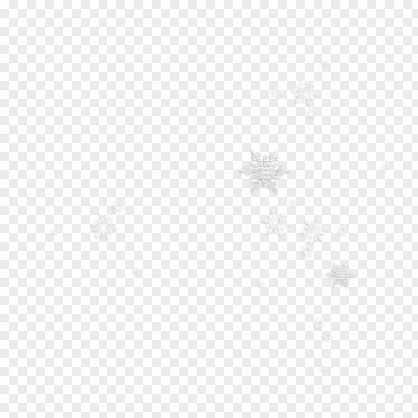 Christmas Snowflakes Elements White Black Angle Pattern PNG