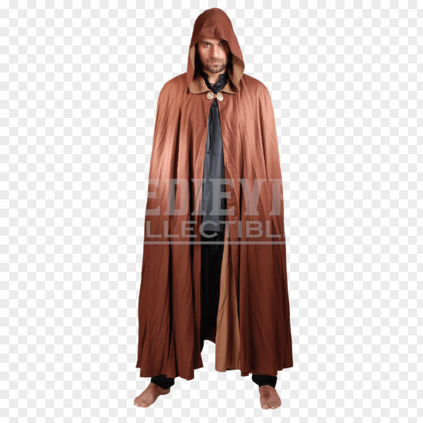 Cloak Robe Middle Ages Cape Costume PNG