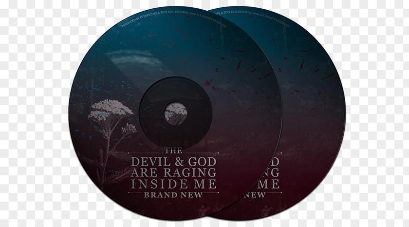 Devil Inside Compact Disc The And God Are Raging Me Brand Disk Storage PNG