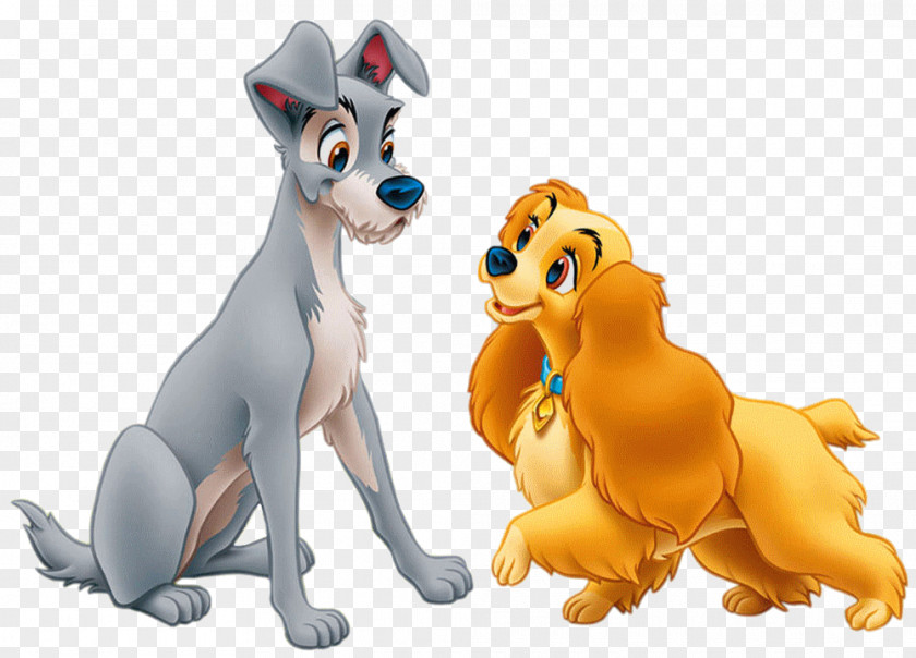 Disney 2018 Lady And The Tramp Scamp Walt Company Animated Cartoon PNG