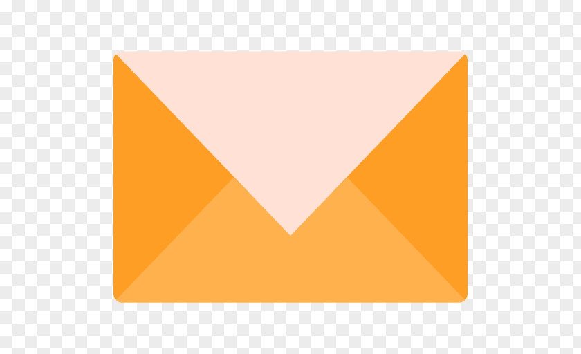 Orange Envelope PNG