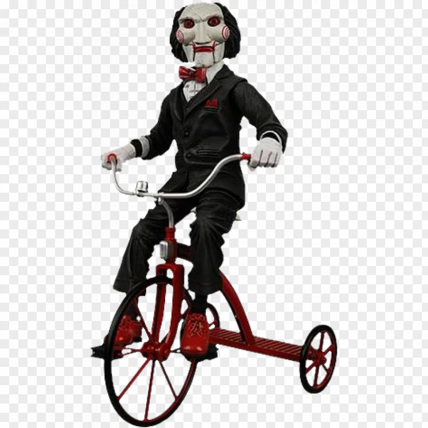 SEE Jigsaw Billy The Puppet Doll PNG