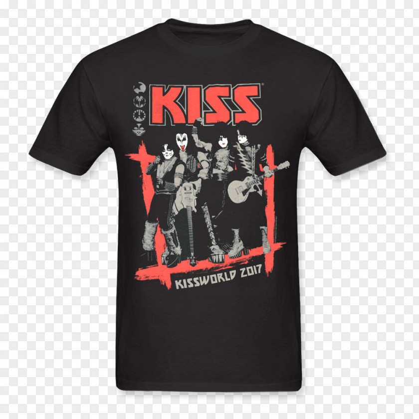 T-shirt Concert Kissworld PNG