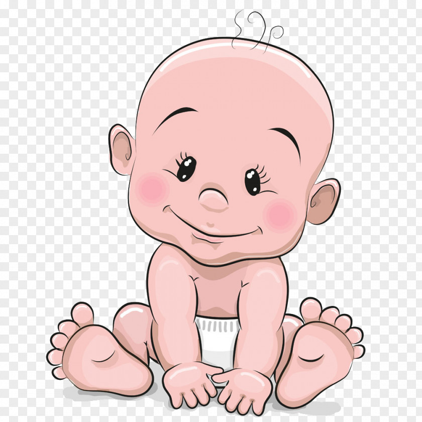 Cartoon Cute Baby Infant Royalty-free Stock Photography PNG