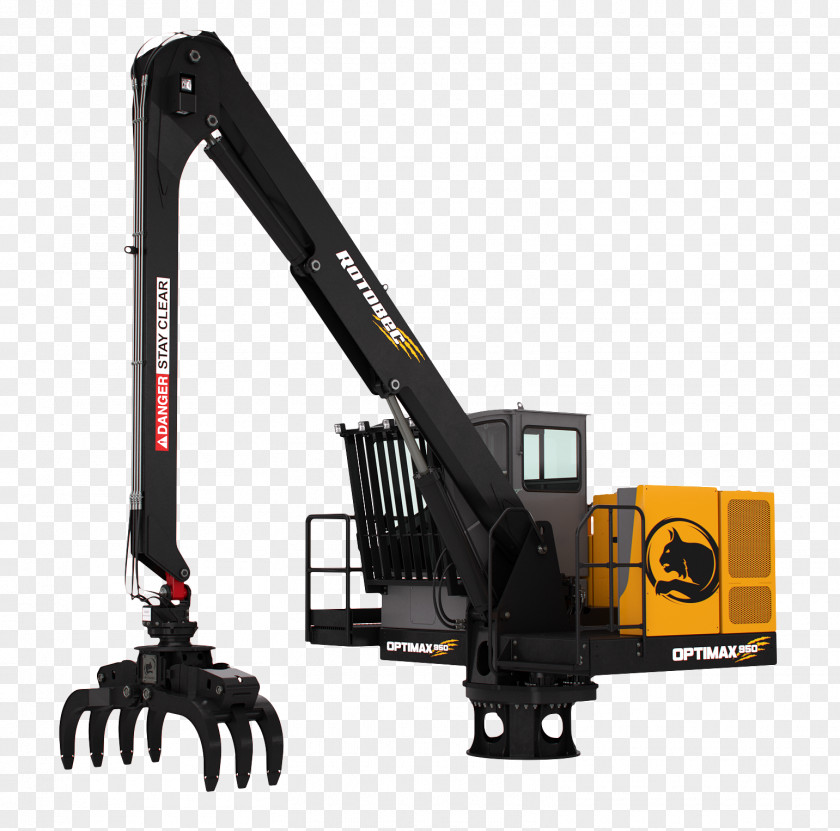 Crane Loader Heavy Machinery Knuckleboom PNG