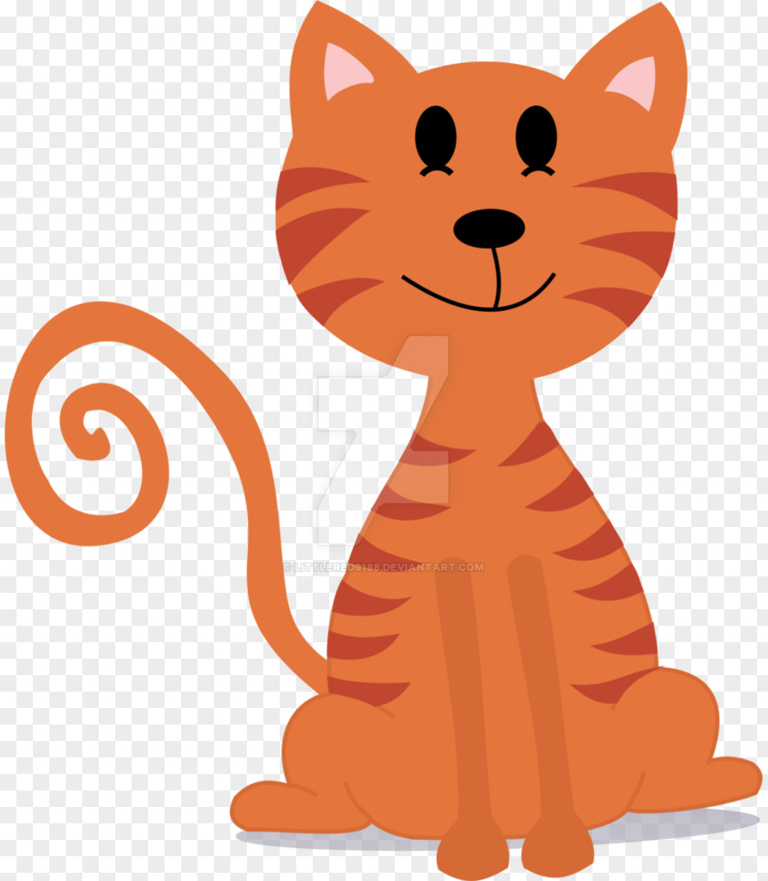 Red Cat Whiskers Kitten Art PNG