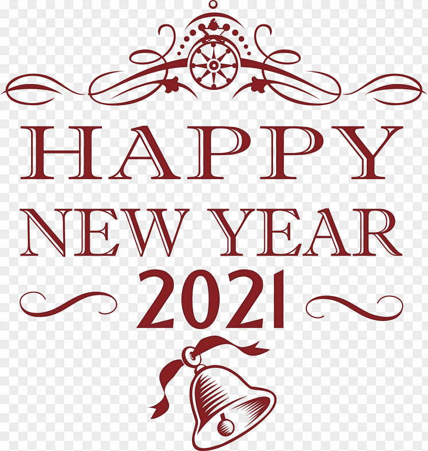 2021 Happy New Year PNG