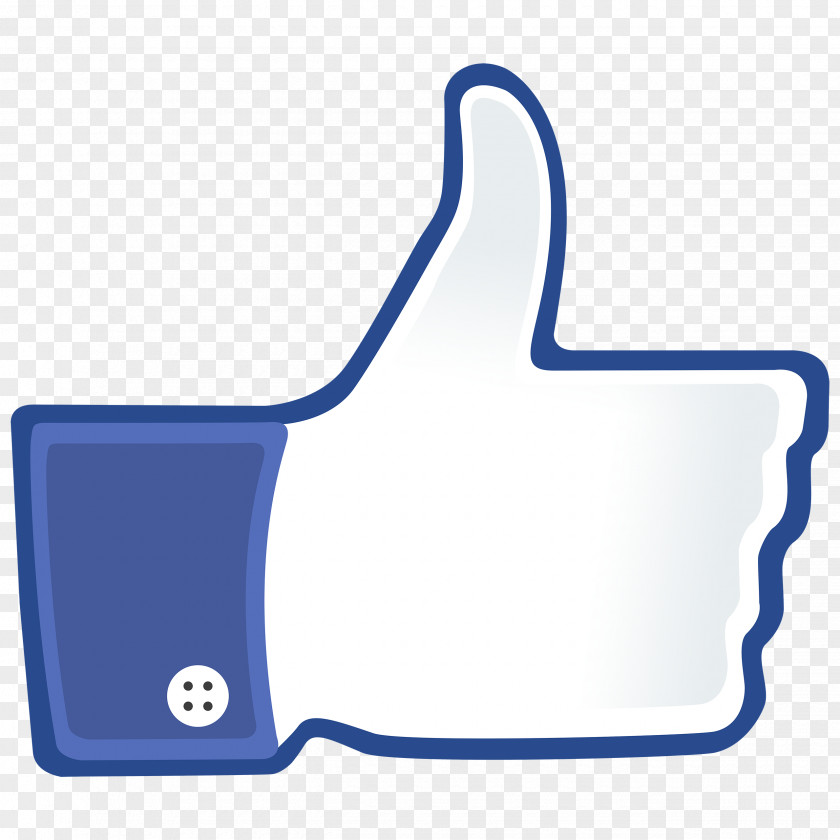 Like Facebook Social Media Button Thumb Signal PNG