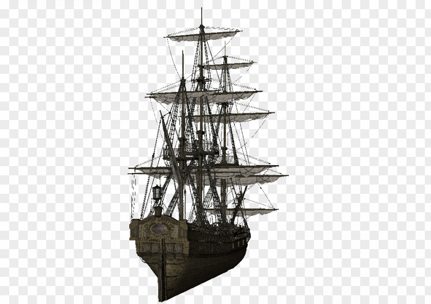 Medieval Ship Boat Brig PNG