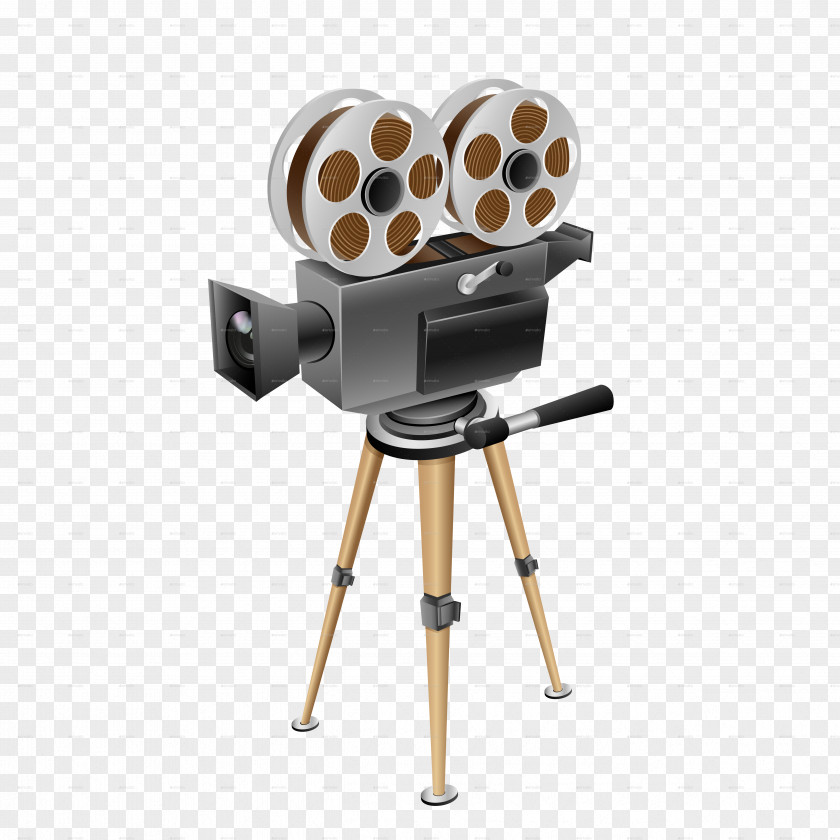 Projector Photographic Film Cinema Movie Camera PNG