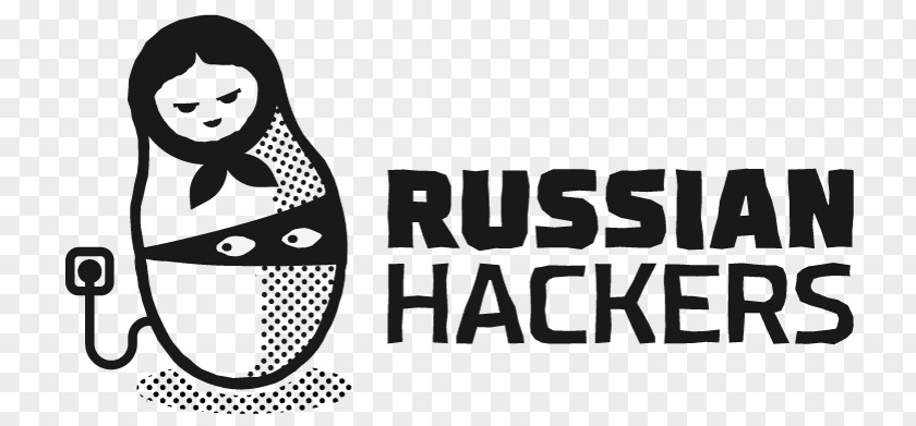 Russian Hacker Costume Logo CrazyRussianHacker Brand Font Moscow PNG