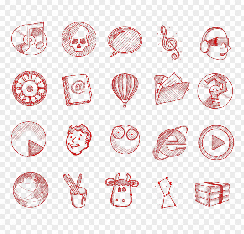 Pencil Drawing Software Icon Material Pattern PNG