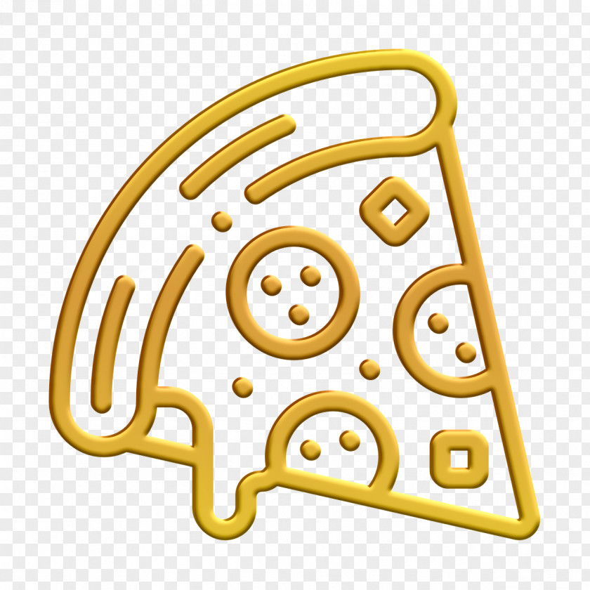 Summer Food And Drinks Icon Pizza PNG