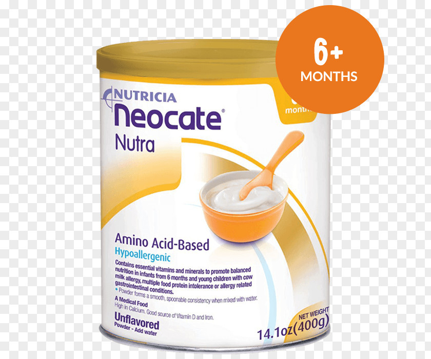 Vanilla Splash Amino Acid-based Formula Baby Food Infant Nutrition PNG