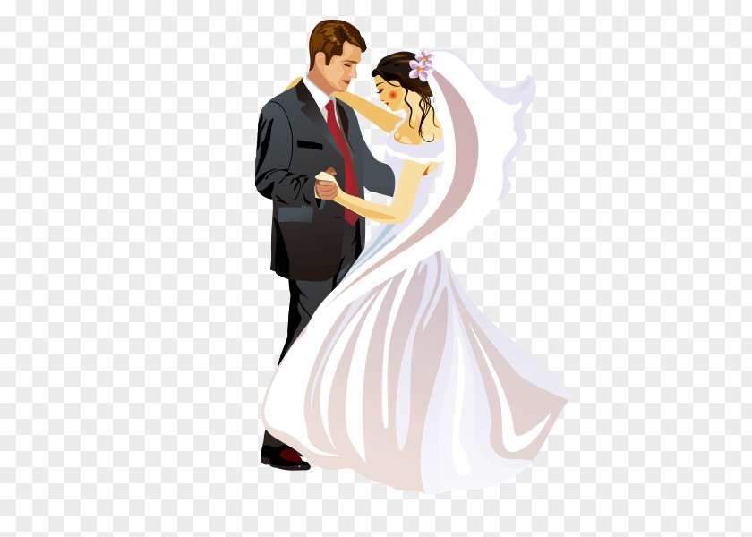 Bride And Groom Wedding Invitation Bridegroom Marriage PNG