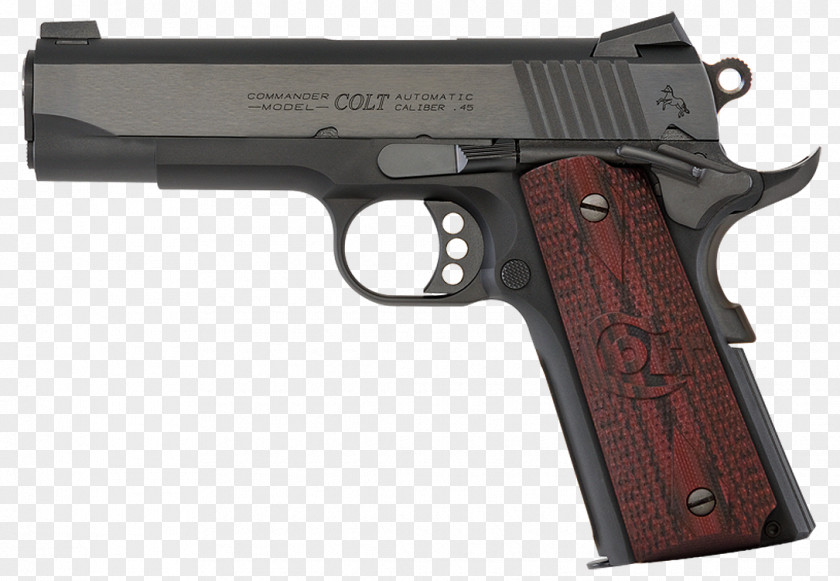 Handgun Colt's Manufacturing Company .45 ACP M1911 Pistol Colt Commander Automatic PNG