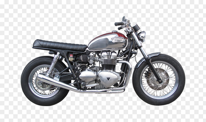 Motorcycle Triumph Motorcycles Ltd Exhaust System Bonneville Enfield Cycle Co. PNG