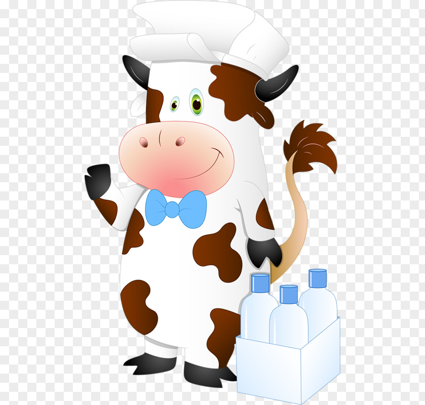 A Cow Dairy Cattle Milk Illustration PNG