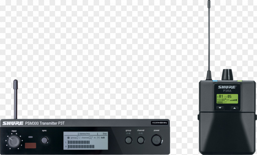 Microphone Wireless In-ear Monitor Shure SE215 PNG