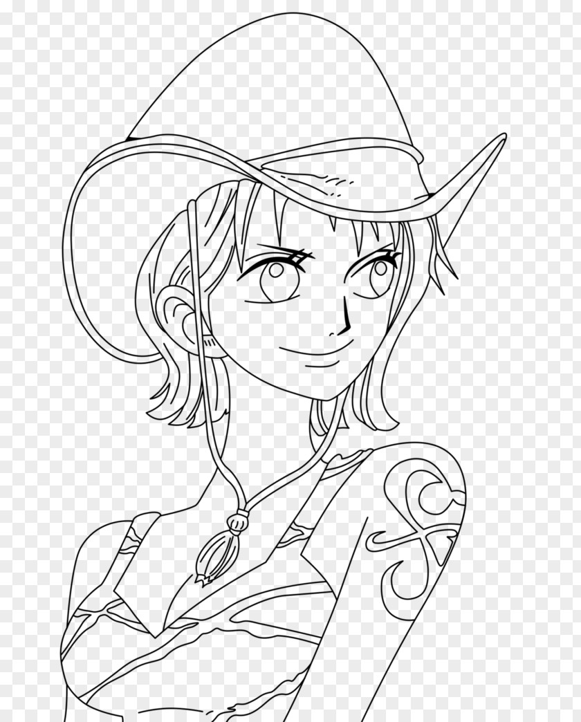 One Piece Line Art Nami Drawing Portgas D. Ace PNG