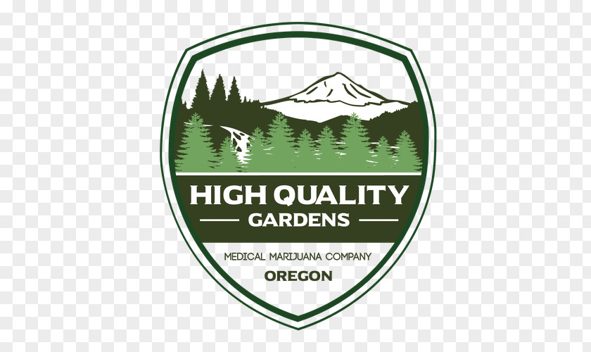 Park Oregon Logo Green Font PNG